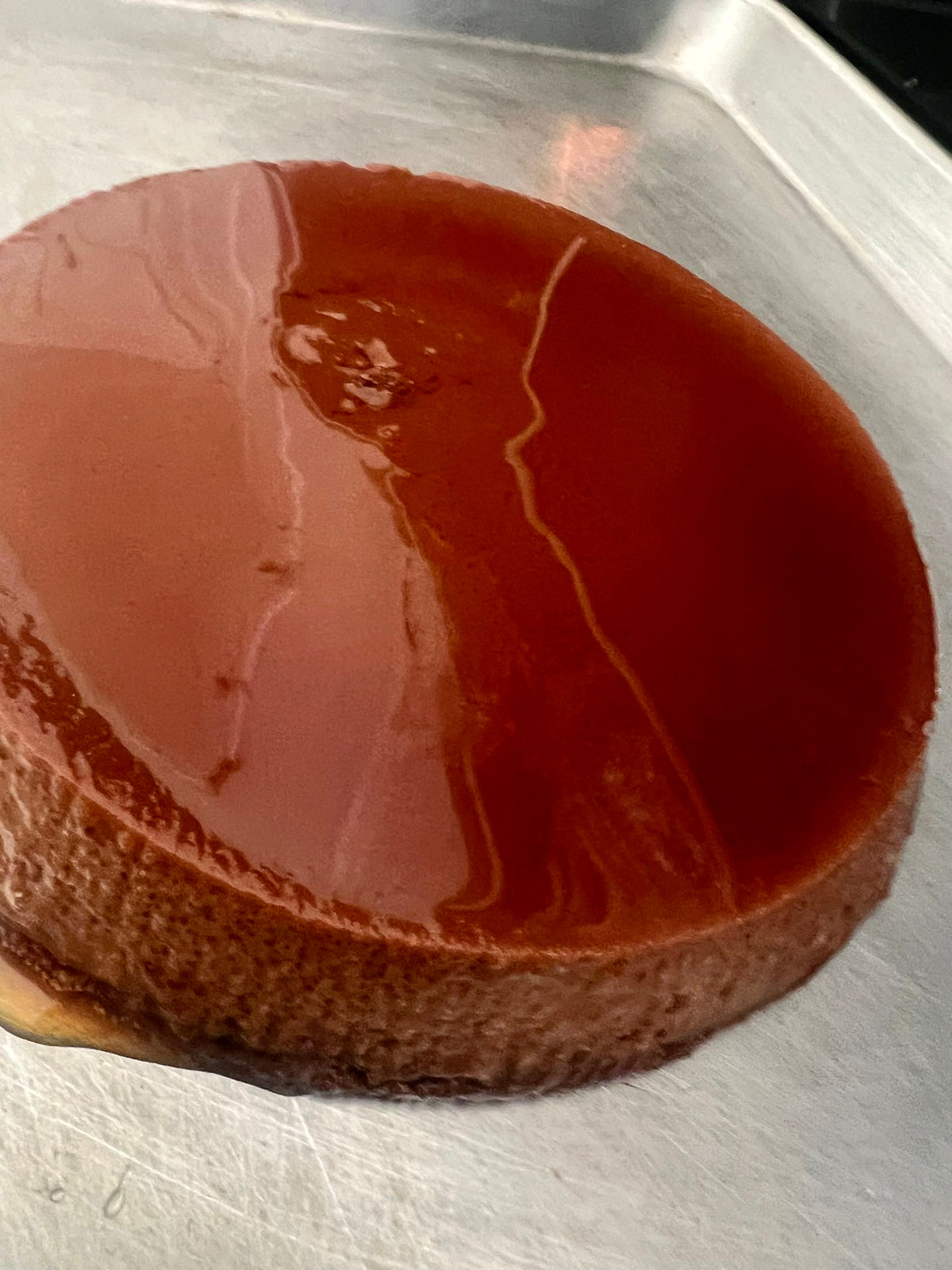 Nutella flan